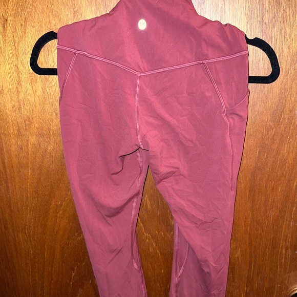 lululemon Align™ High-Rise Pant with Pockets 25" Size 6 Mulled Wine - Picture 6 of 8